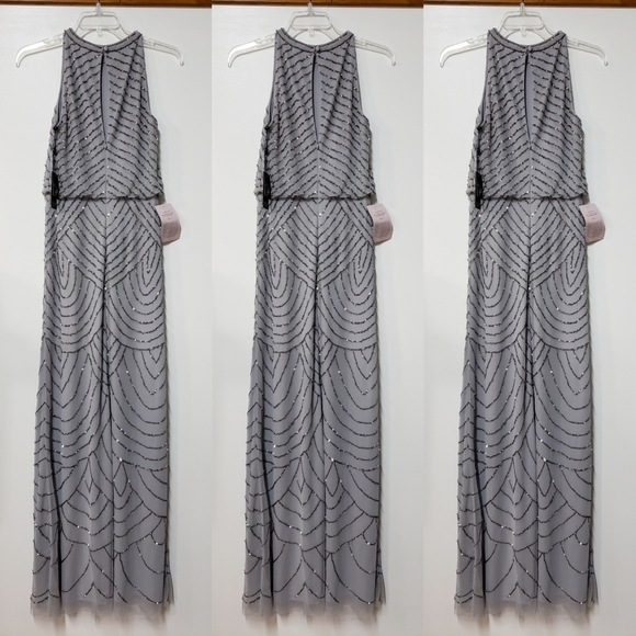 BHLDN ×Adriann Papell Madigan Beaded Tulle Dress - Picture 11 of 12